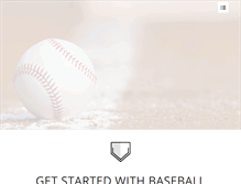 Tablet Screenshot of baseballnationtx.com